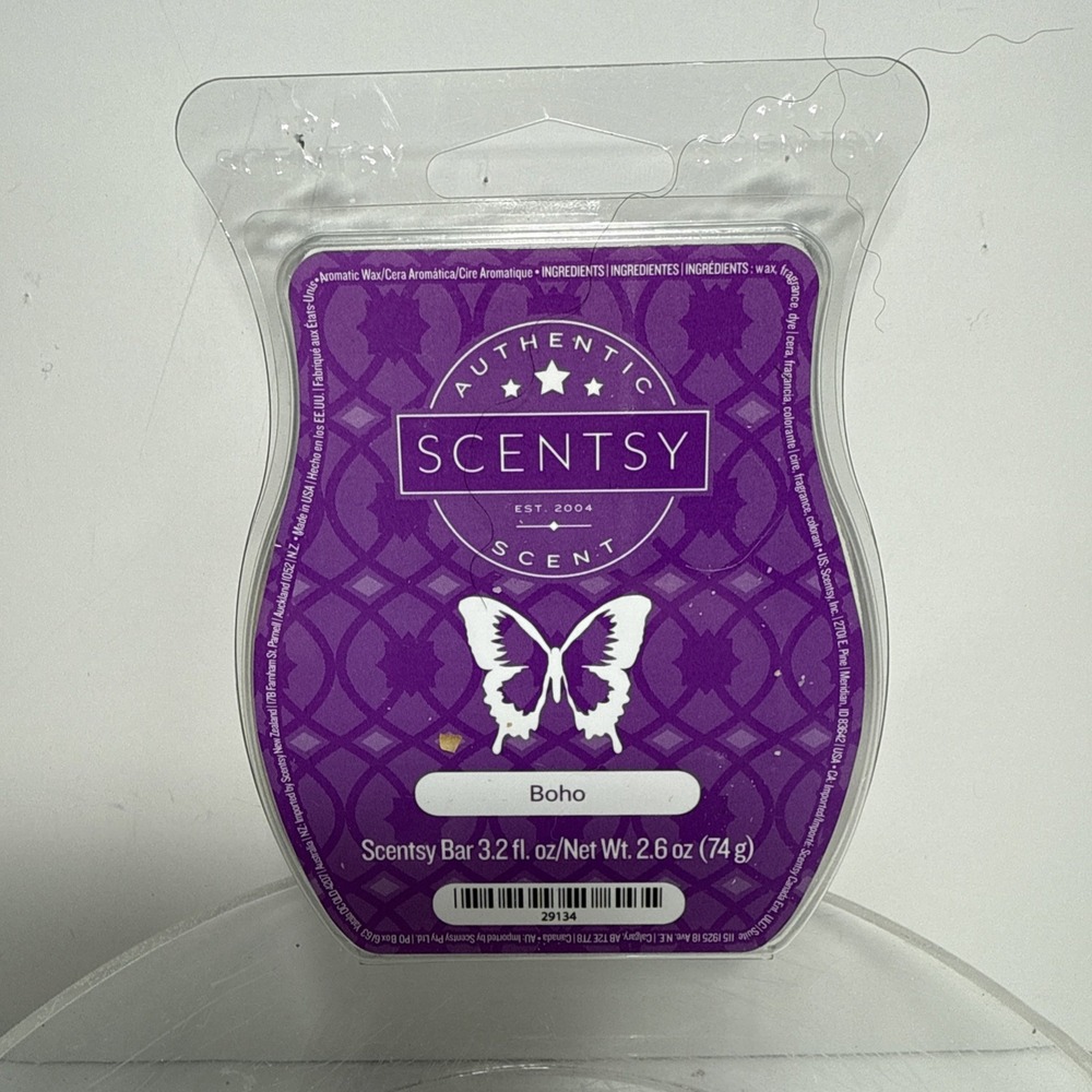 Scentsy "BOHO"‎ Wax Bar Melt 3.2 fl oz RETIRED